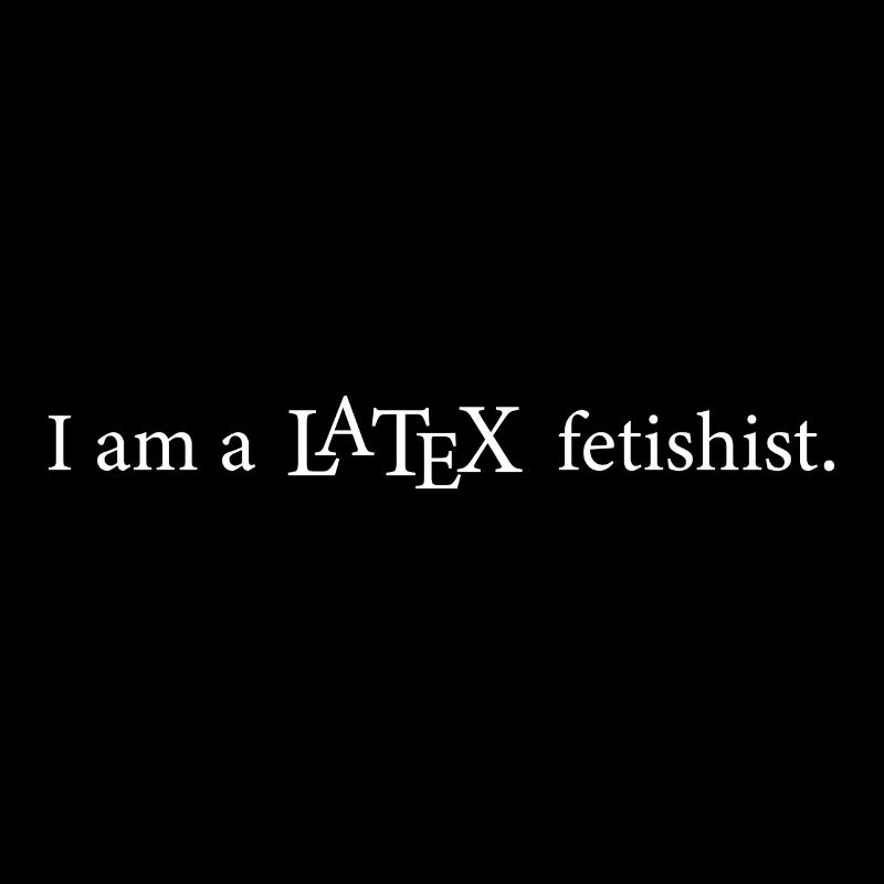 Latex fétichiste programmation informatique cadeau