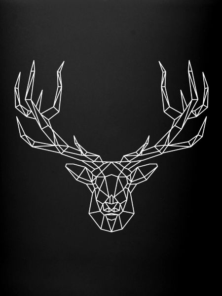Cerf Chasse aux bois