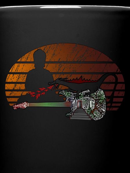 Guitare Dragon Buddha