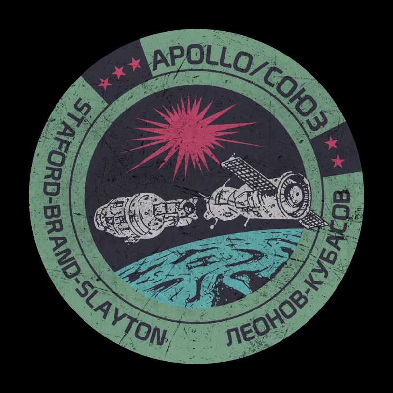 Apollo Gagarine Espace Russie Astronaute