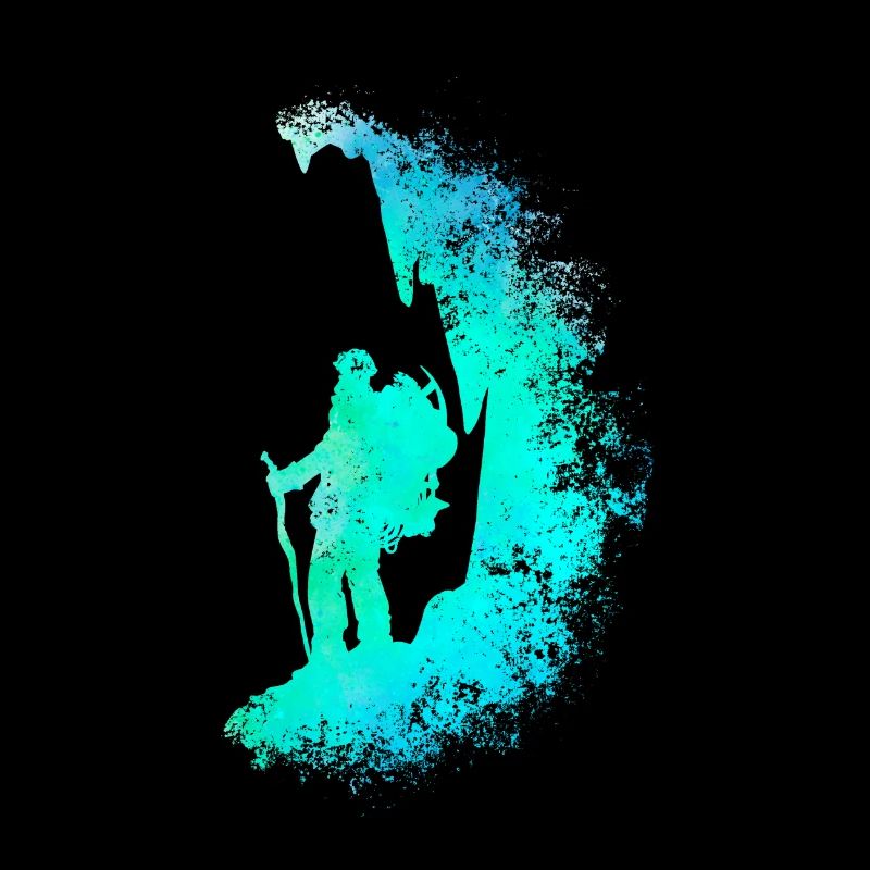 Escalade grimpeuse / grimpeur art