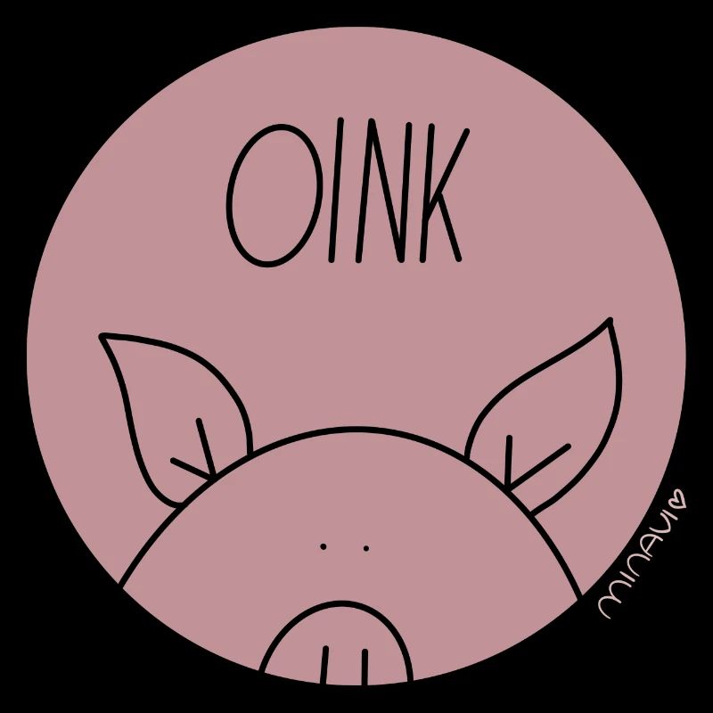 Oink / Pig / Comic by minavi