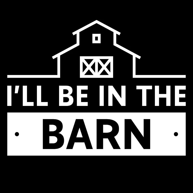 Ich werde in der Scheune sein