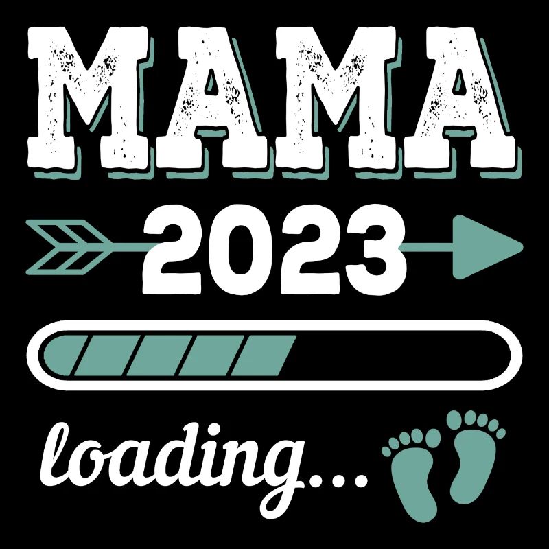 Mama 2023 Loading Schwangerschaft Geburt Geschenk