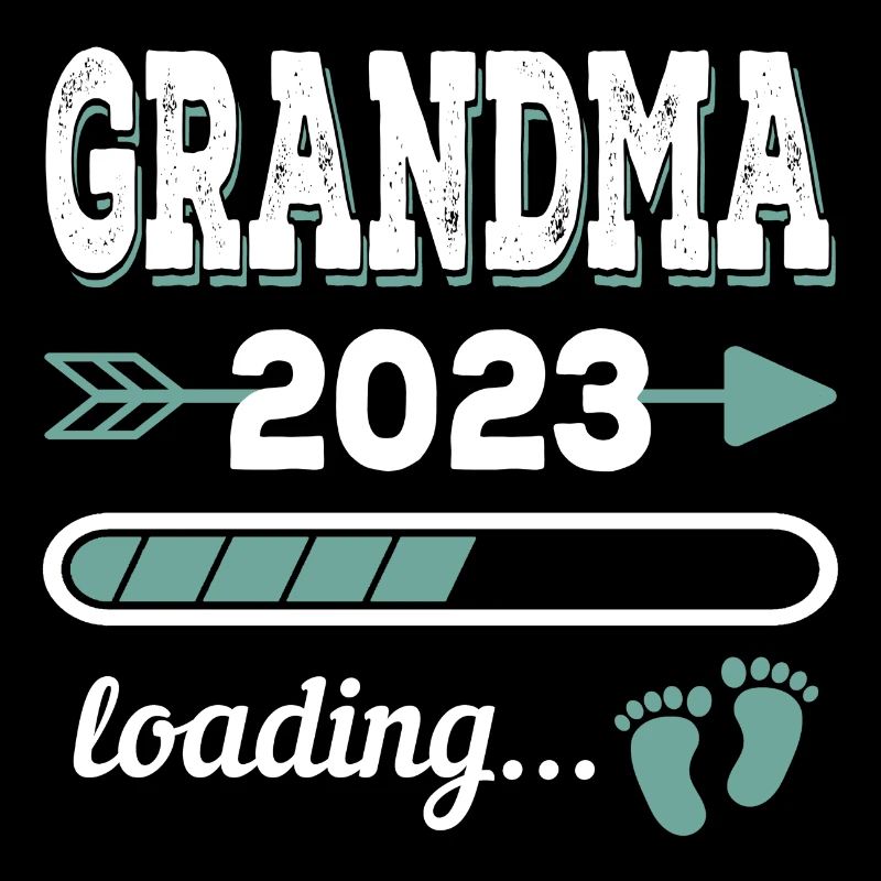 Grandma 2023 Loading Oma Großmutter Geschenk