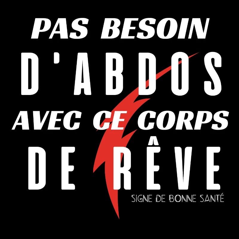 Pas Besoin d'Abdos avec ce corps de rêve (blc)