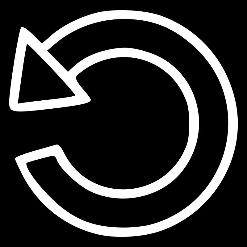 Arrow drawing sketch white