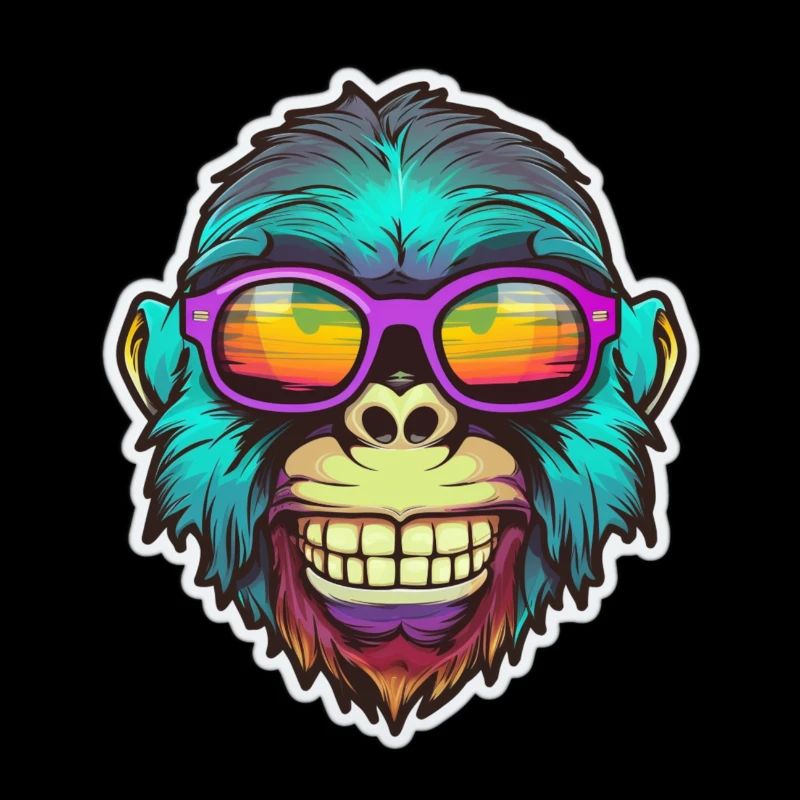 Singe psychédélique