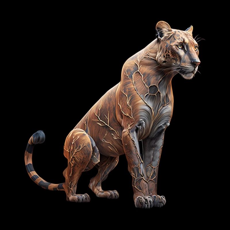 A predator in a breathtaking beauty.