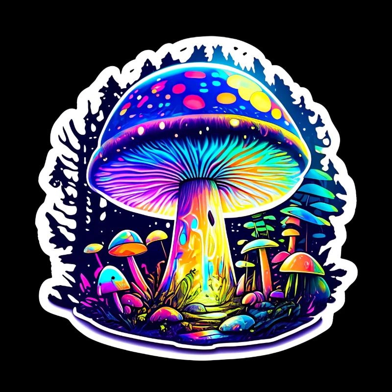 Champignon dans la forêt