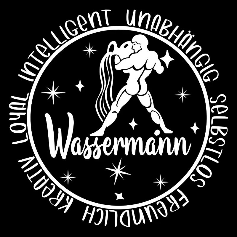 Sternzeichen Tierkreiszeichen Wassermann