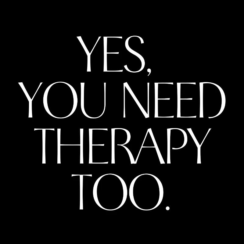 THERAPY. Ein Shirt, ein Wort.