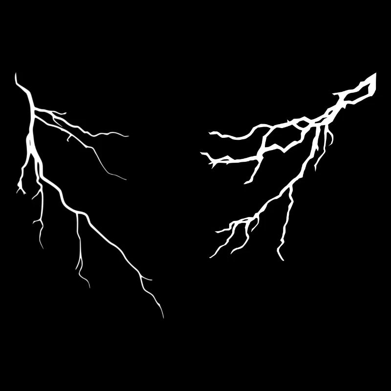 Blitze und Gewitter
