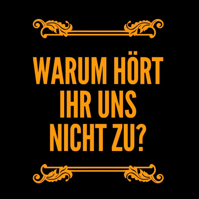 hört uns bitte zu