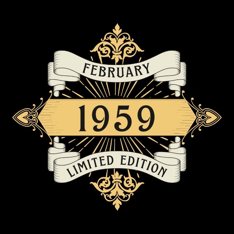 Février 1959 anniversaire édition limitée