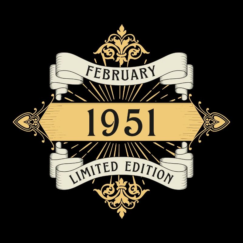 Février 1951 anniversaire édition limitée
