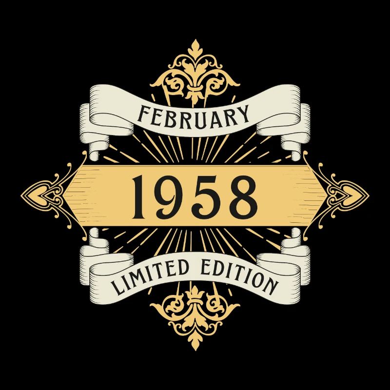 Février 1958 anniversaire édition limitée