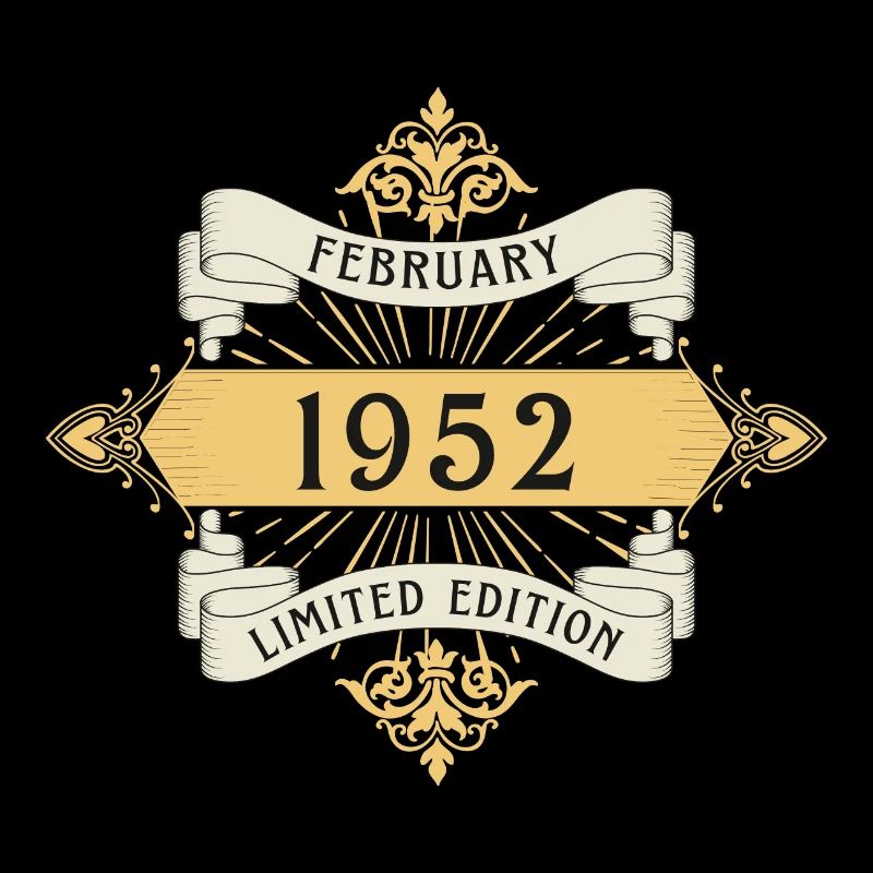 Février 1952 anniversaire édition limitée