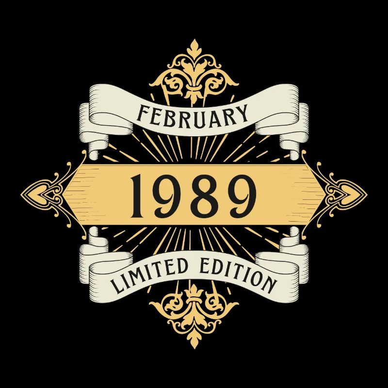 Février 1989 anniversaire édition limitée