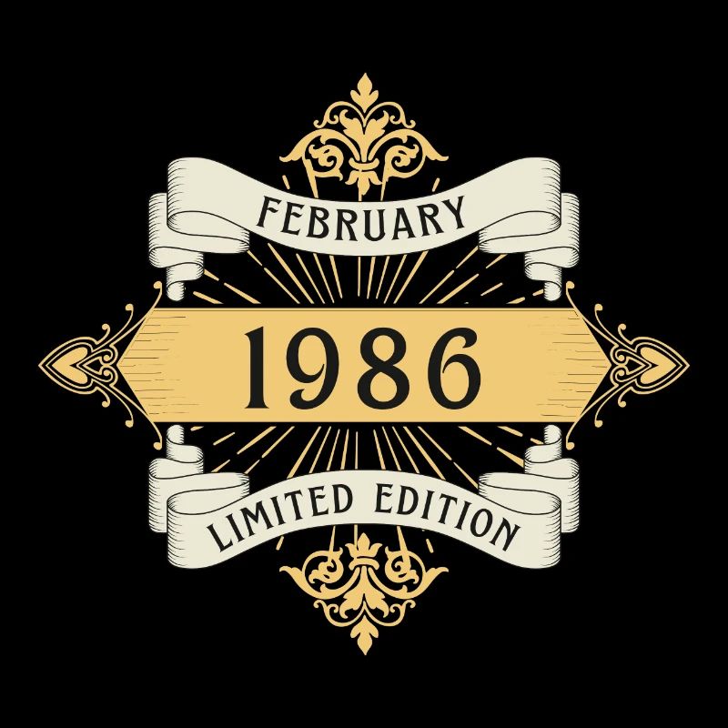 February 1986 Birthday Limited Edition