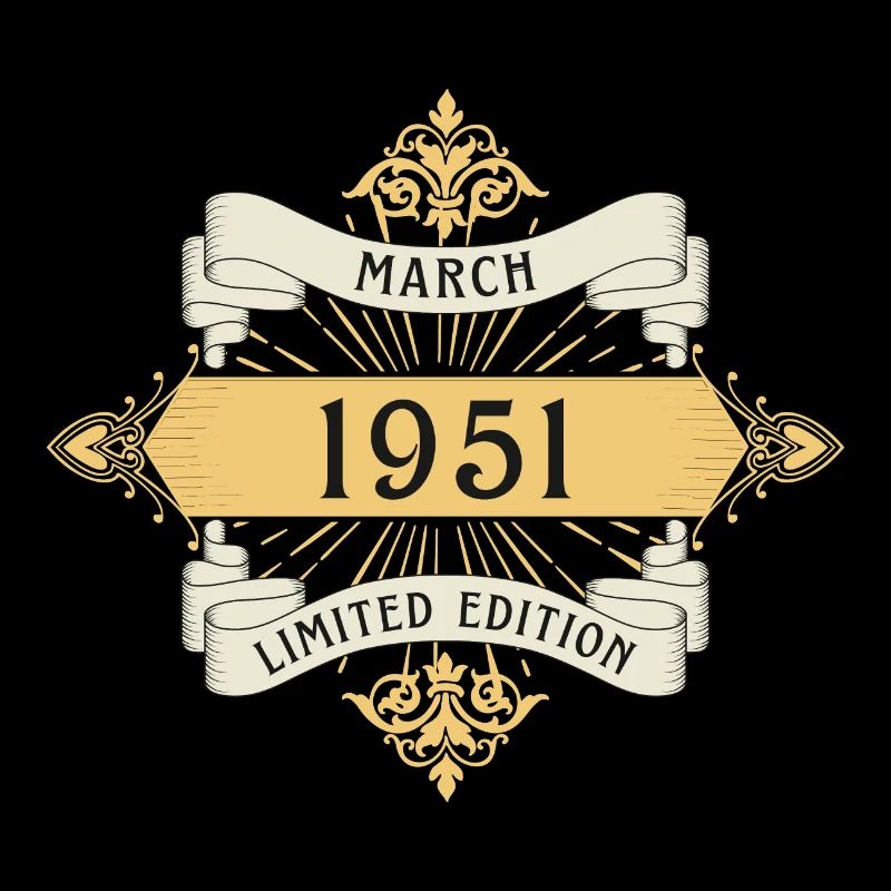 Mars 1951 anniversaire édition limitée