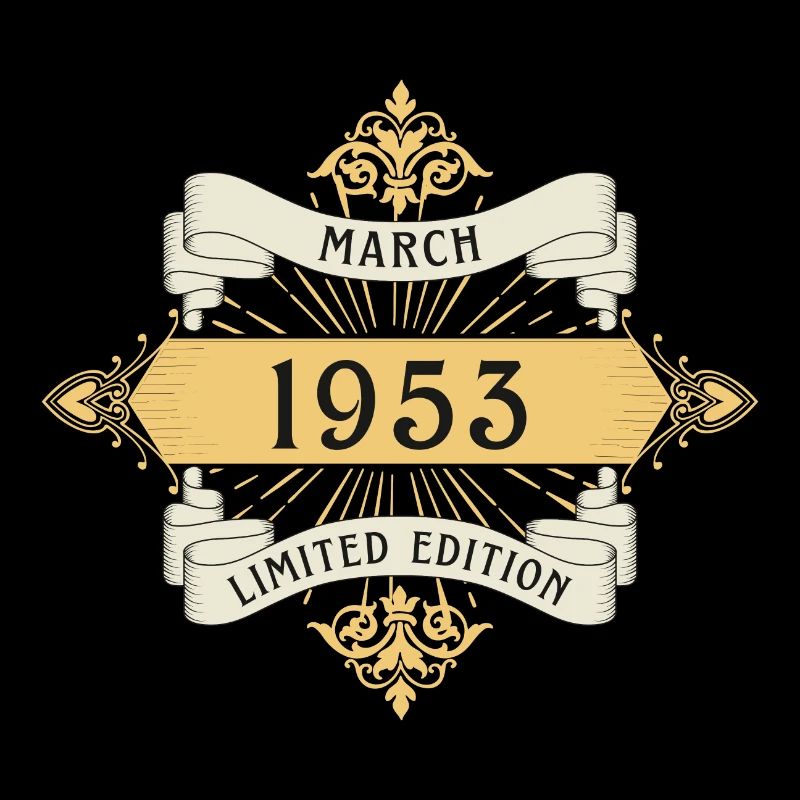 Mars 1953 anniversaire édition limitée