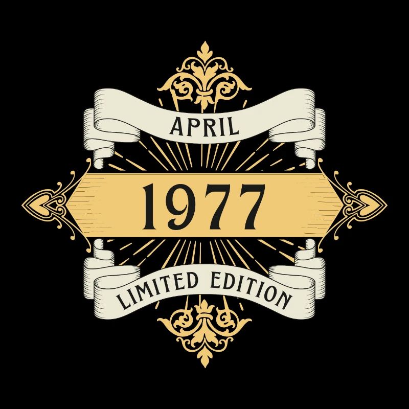 April 1977 Geburtstag Limited Edition