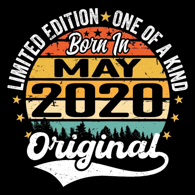 May 2020 Birthday Gift Born In May 2020