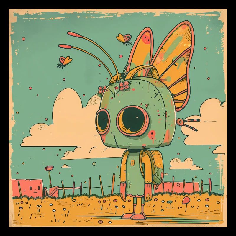 Roboter Mädchen