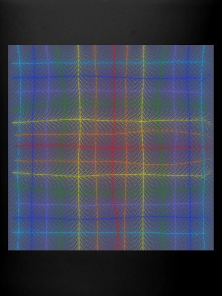 rainbow lines pattern