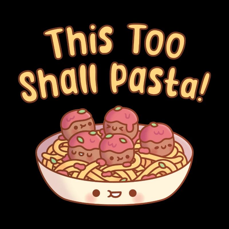 Auch das soll Pasta Spaghetti und Fleischbällchen