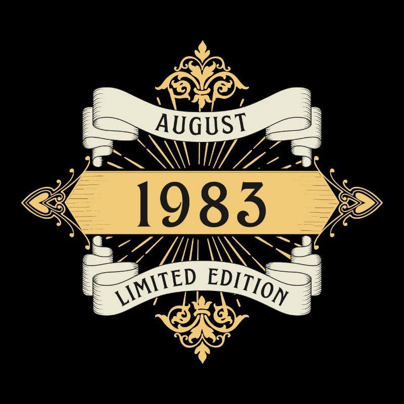 Août 1983 Anniversaire Édition Limitée