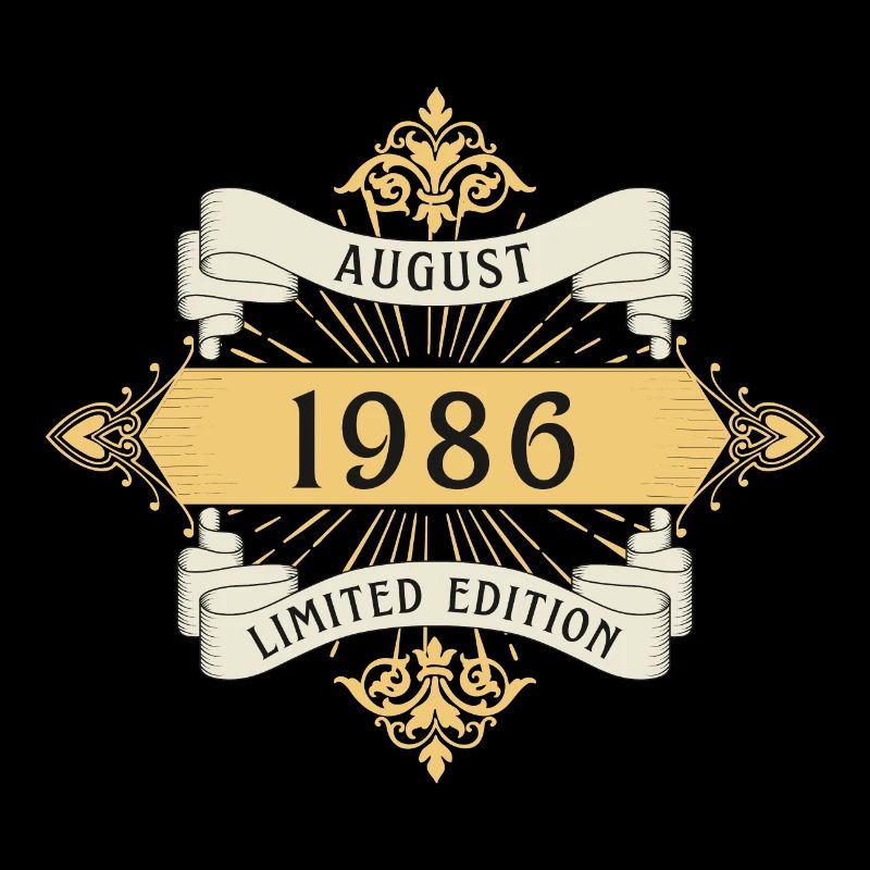 Août 1986 Anniversaire Édition Limitée