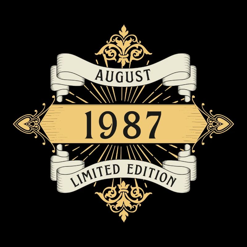 Août 1987 Anniversaire Édition Limitée