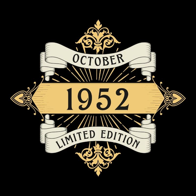 Octobre 1952 Anniversaire Édition Limitée