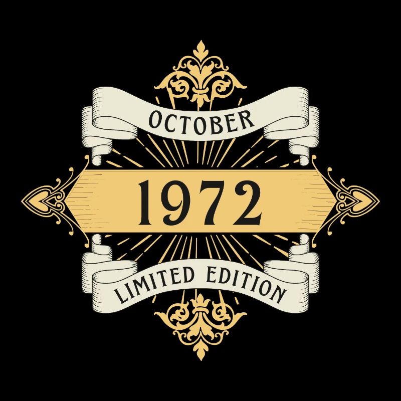 Octobre 1972 Anniversaire Édition Limitée