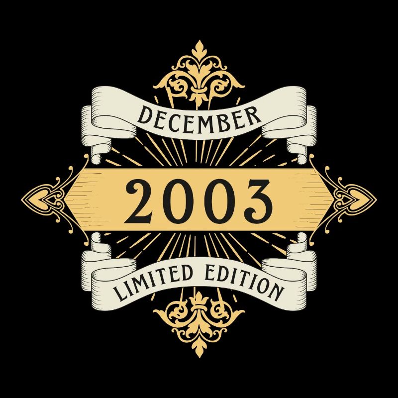 Dezember 2003 Geburtstag Limited Edition