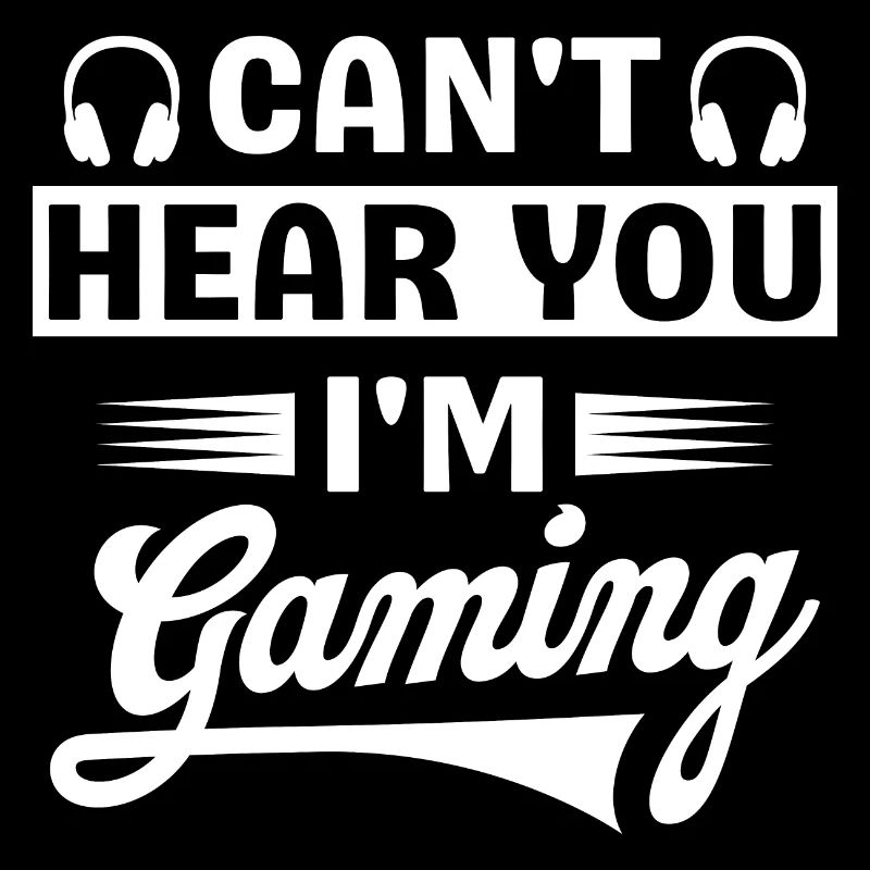 Can't Hear You I'm Gaming Headset