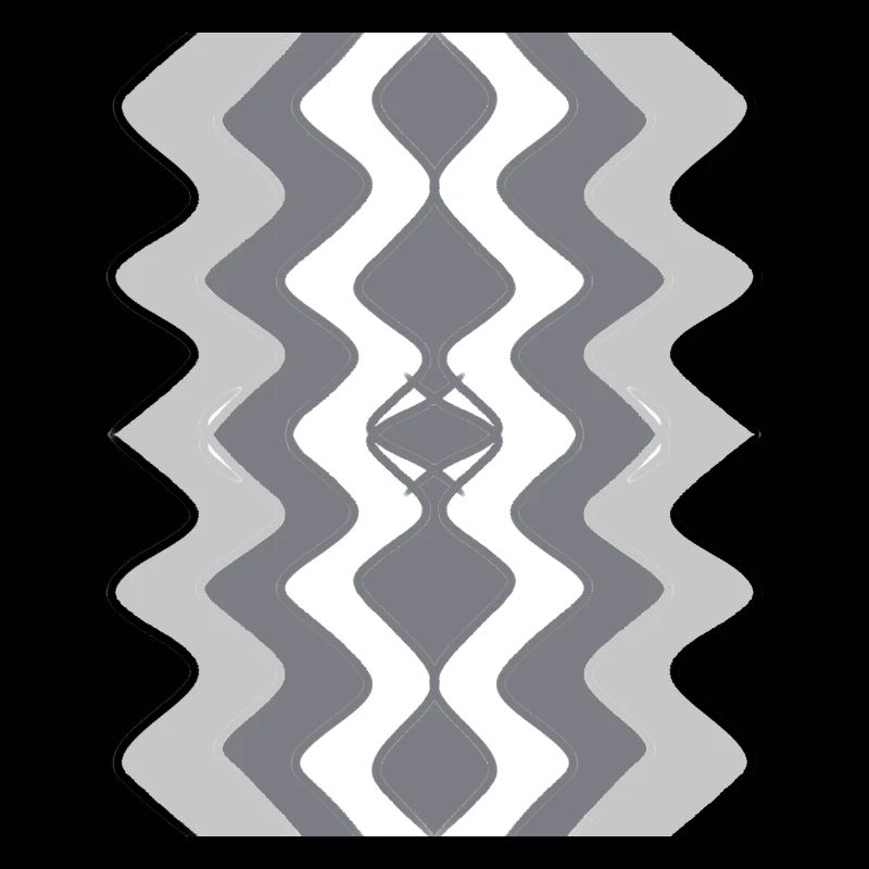 Zig Zag Vertical Gris