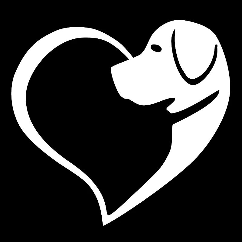 Chien et cœur