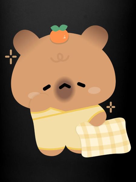 Sleepy Capybara