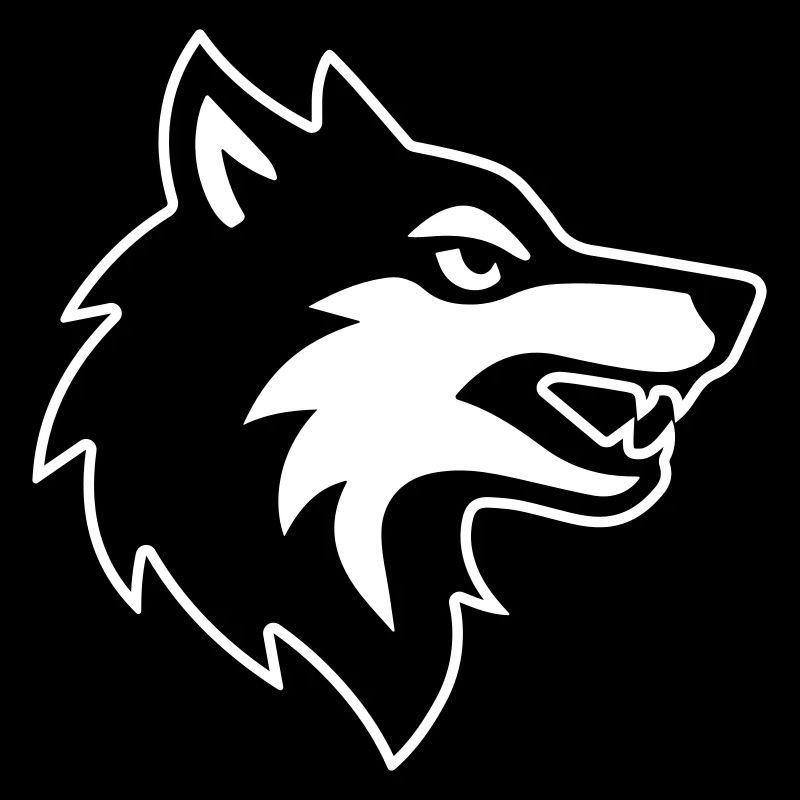Icône du logo tête de loup