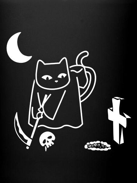 Chat effrayant au golf
