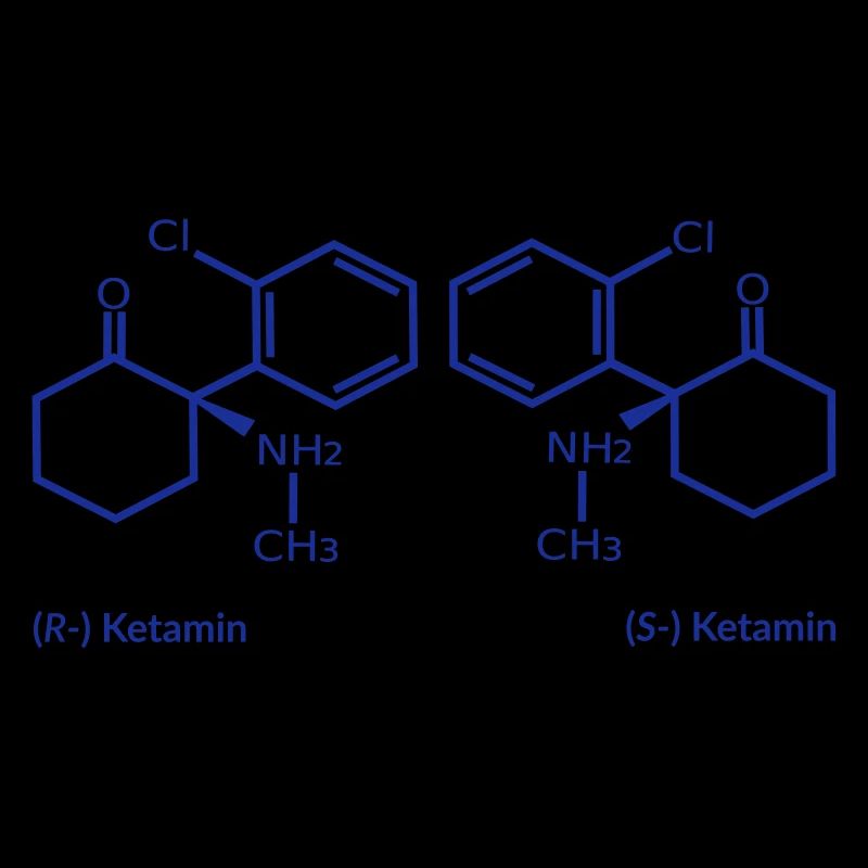 Ketamine racemate blue