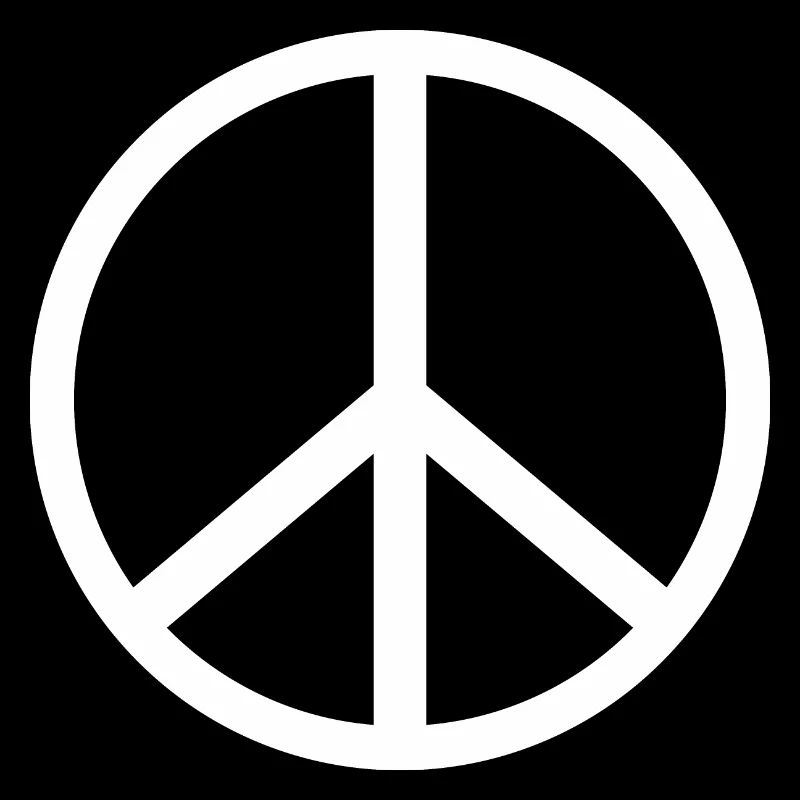 Symbole blanc de paix