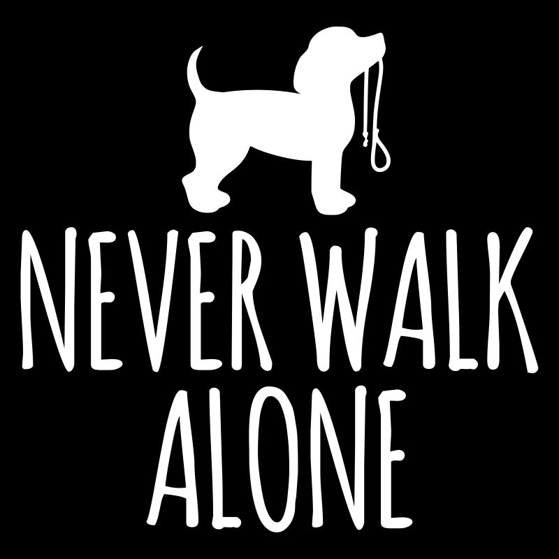 Hund lustig Hundeschule Leine Gassi walk alone