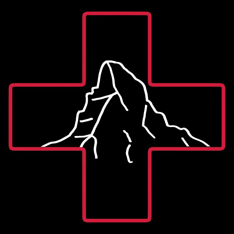 Cervin | Drapeau suisse | Suisse Randonnée