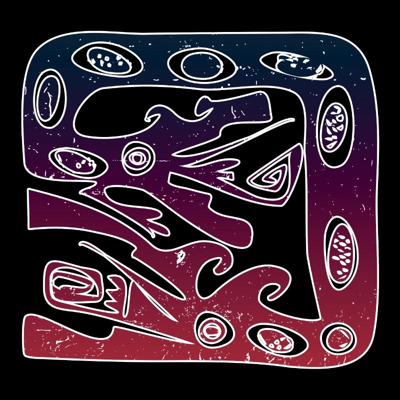 Double Dragon Aboriginal Austrialien Down Under