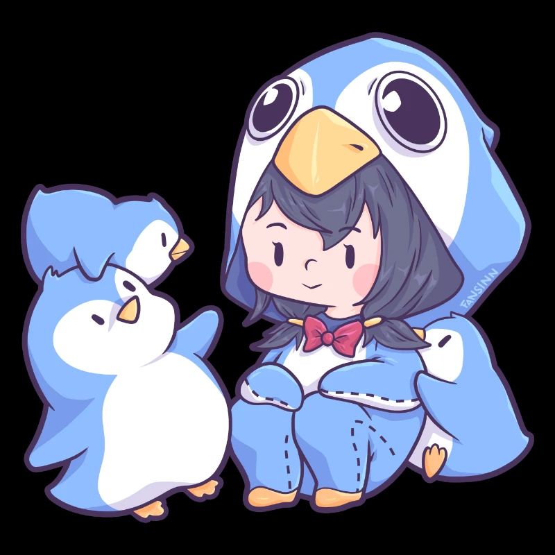 Mädchen Pinguin Kostüm Südpol Nordpol
