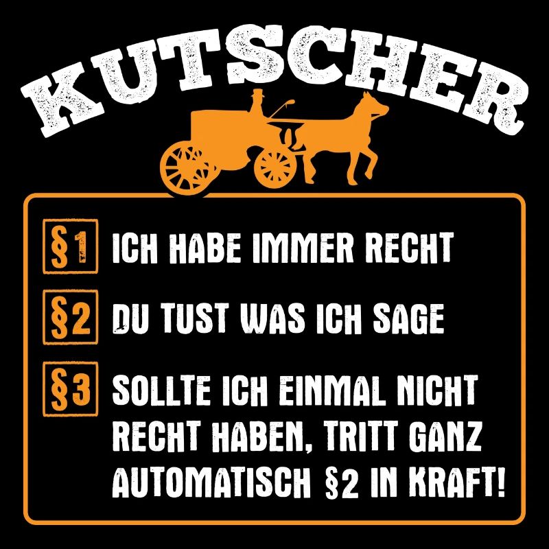Kutscher Kutsche Geschenkidee